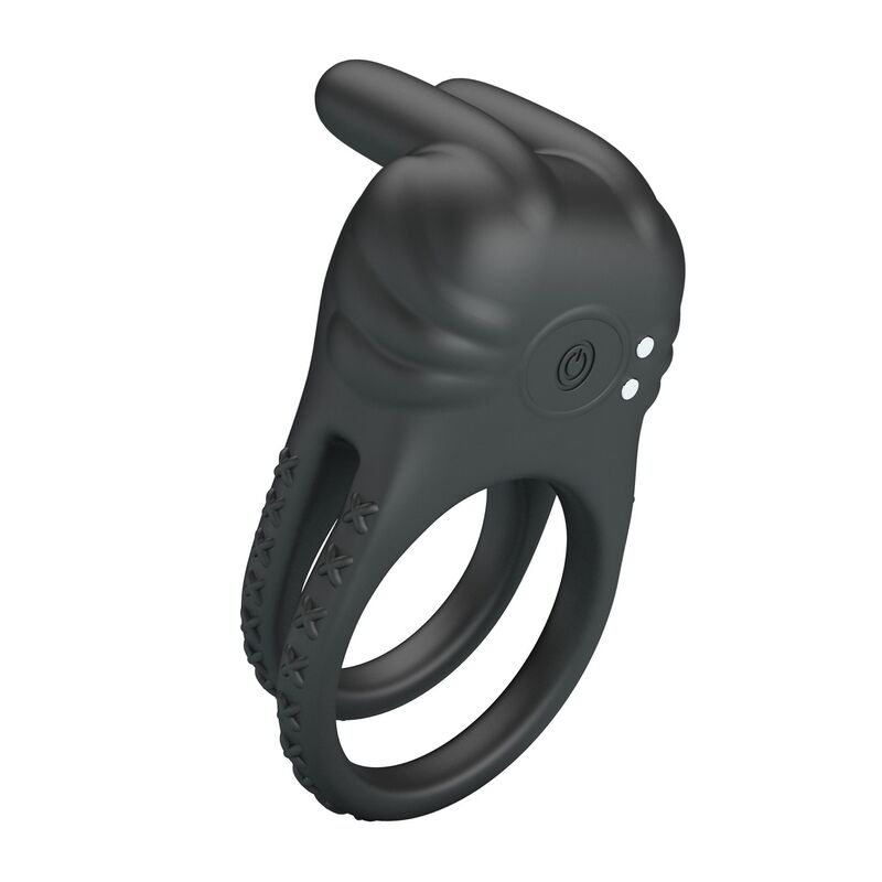 Pretty Love-Sini Anello Vibratore per Pene 10 Funzioni Nero · Anelli & Guaine per pene