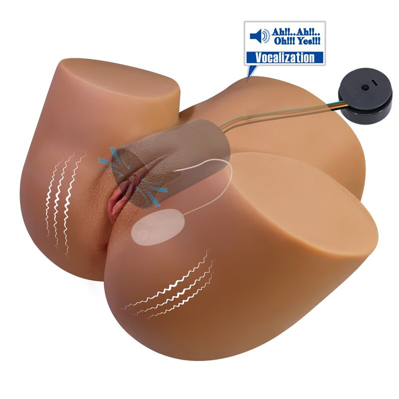 Crazy Bull-Torso Femminile Realistico Masturbazione con Vibrazioni · Masturbatori (imaginea 3)