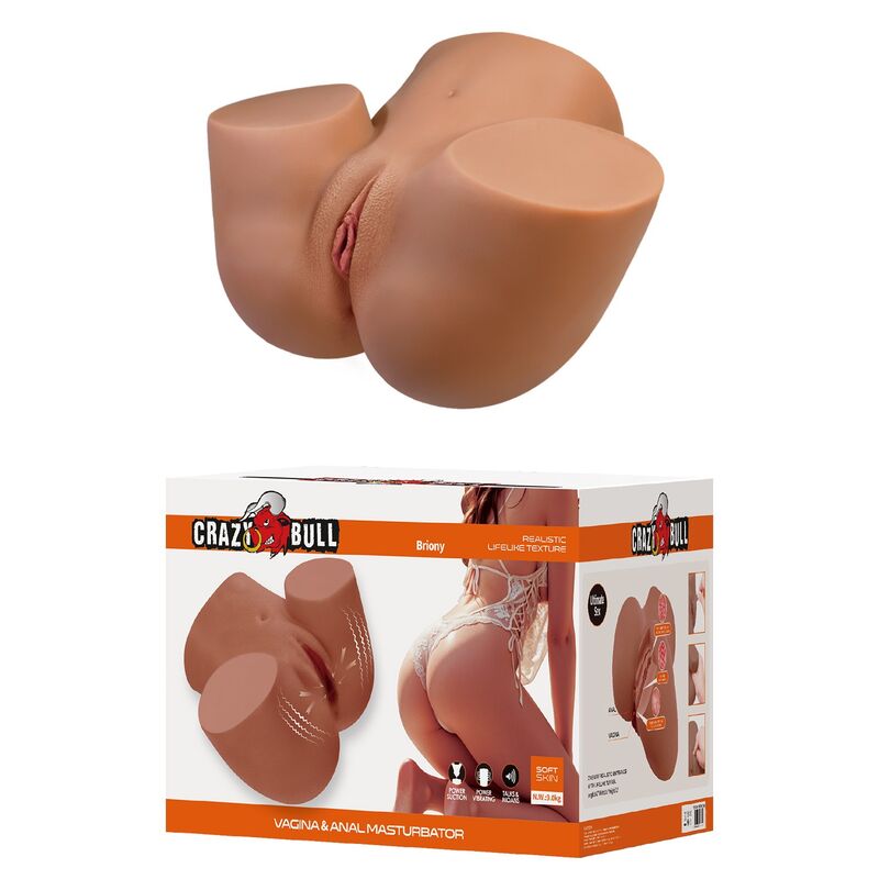 Crazy Bull-Torso Femminile Realistico Masturbazione con Vibrazioni · Masturbatori (imaginea 6)