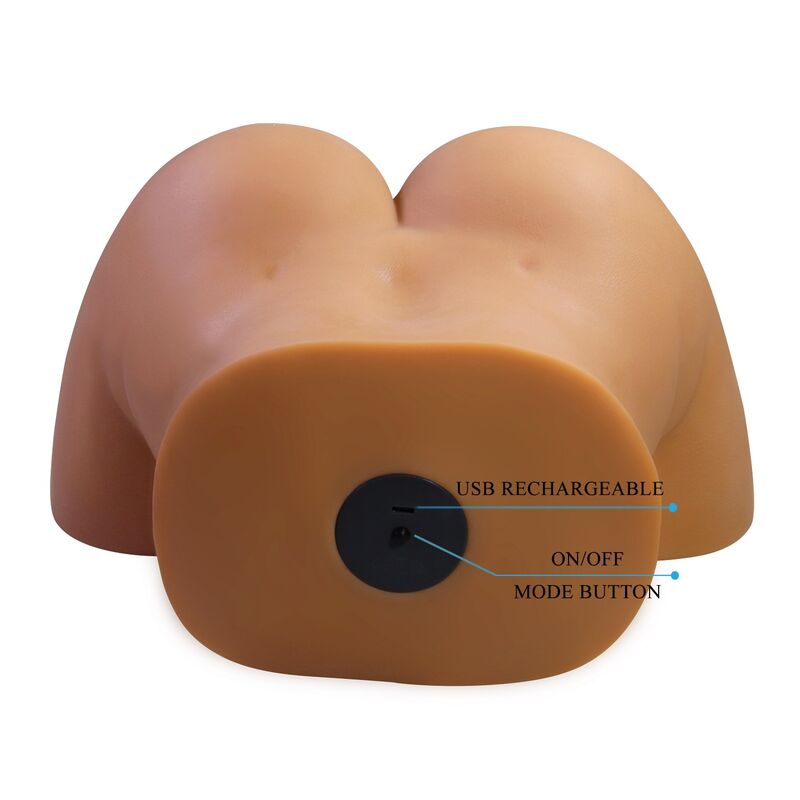 Crazy Bull-Torso Femminile Realistico Masturbazione con Vibrazioni · Masturbatori (imaginea 4)