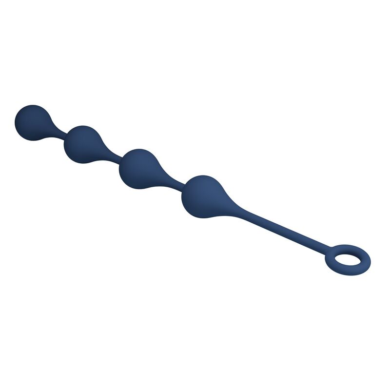 Mr Play-Palline anali Silicone Blu Dimensione L 42,6 cm · Giocattoli anali (imaginea 2)