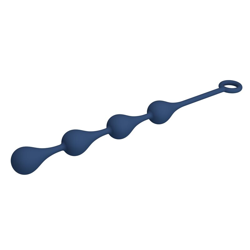 Mr Play-Palline anali Silicone Blu Dimensione M 33 cm · Giocattoli anali (imaginea 7)