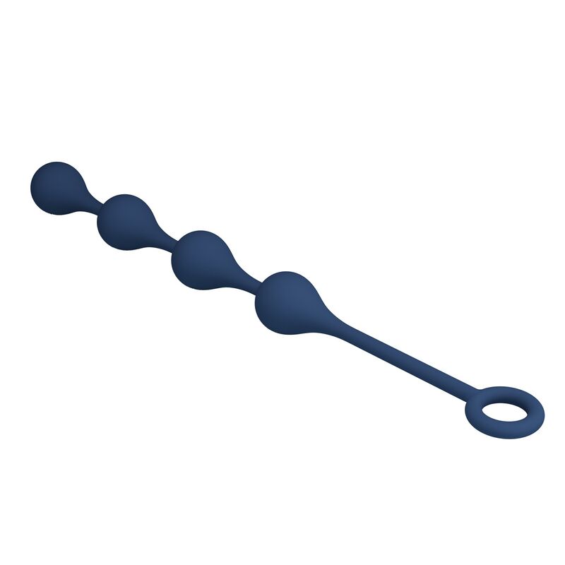 Mr Play-Palline anali Silicone Blu Dimensione M 33 cm · Giocattoli anali (imaginea 8)