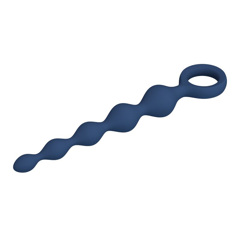 Mr Play-Palline anali con Plug anale di Silicone Blu 20,4 cm · Giocattoli anali (imaginea 9)