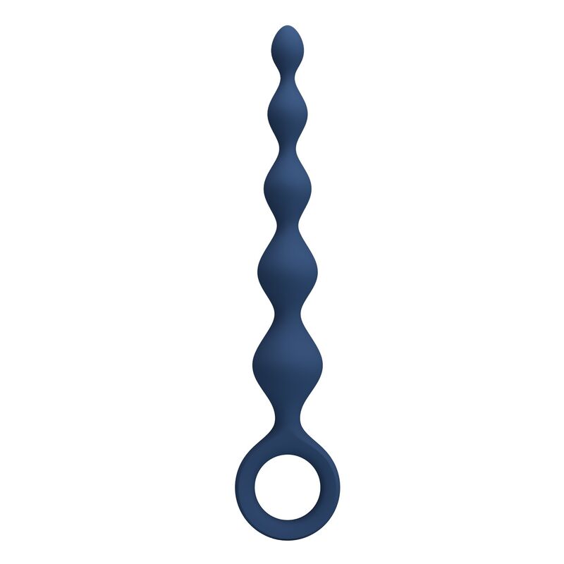 Mr Play-Palline anali con Plug anale di Silicone Blu 20,4 cm · Giocattoli anali (imaginea 7)