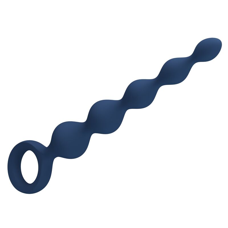 Mr Play-Palline anali con Plug anale di Silicone Blu 20,4 cm · Giocattoli anali (imaginea 2)