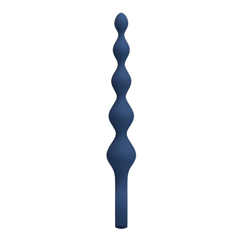 Mr Play-Palline anali con Plug anale di Silicone Blu 20,4 cm · Giocattoli anali (imaginea 5)