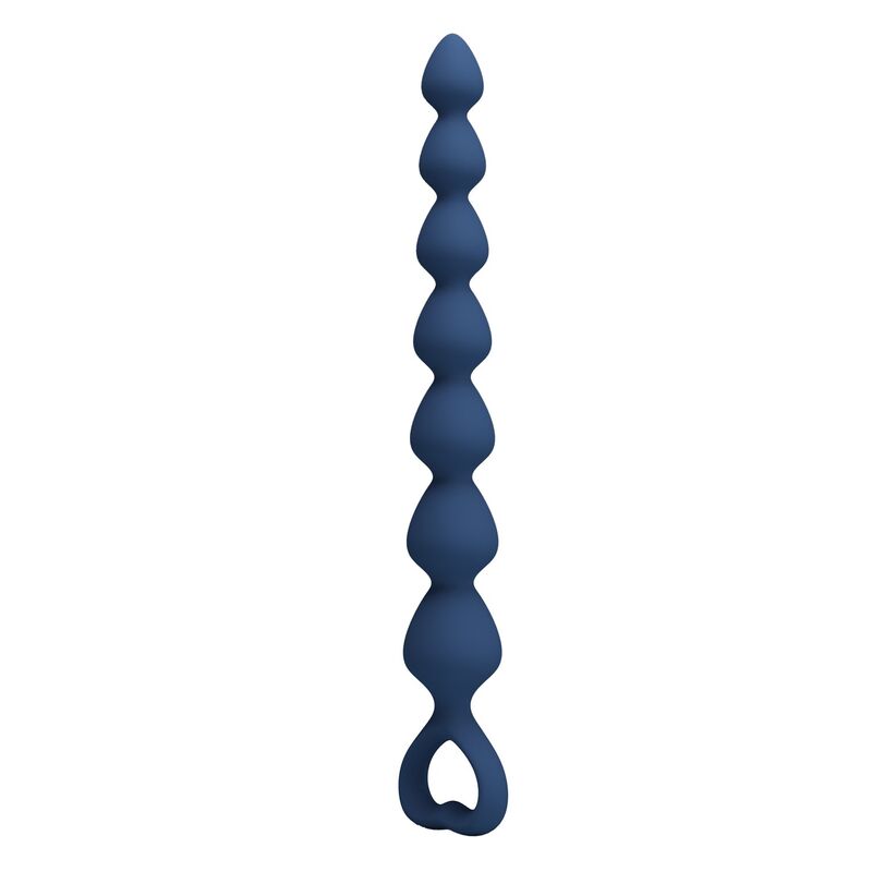 Mr Play-Palline anali con Plug anale di Silicone Blu 26,7 cm · Giocattoli anali (imaginea 7)