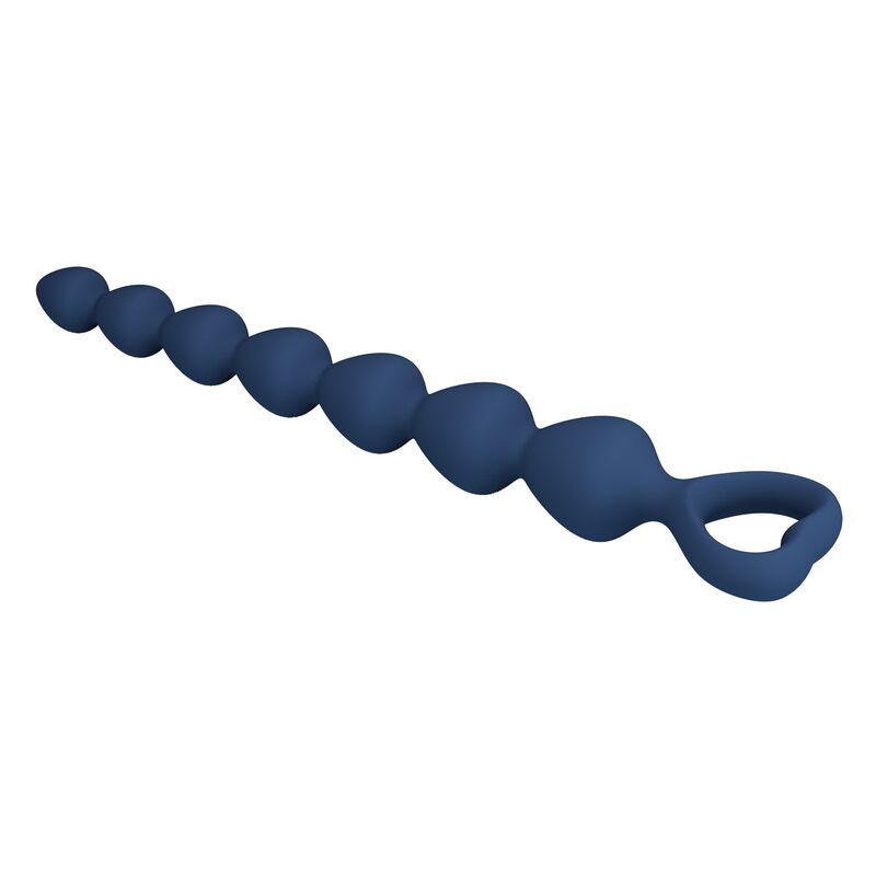 Mr Play-Palline anali con Plug anale di Silicone Blu 26,7 cm · Giocattoli anali (imaginea 2)