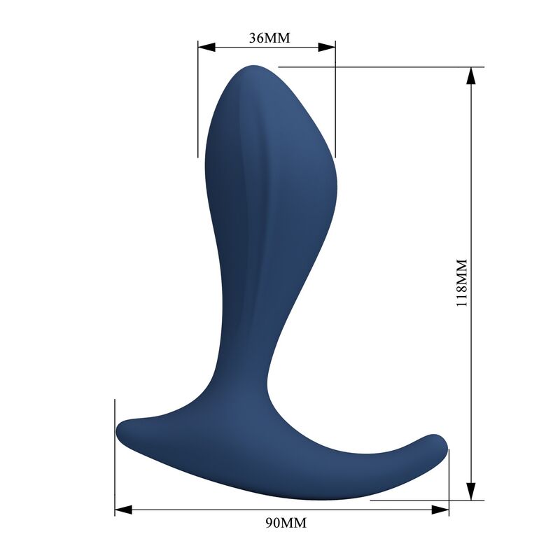 Mr Play-Massaggiatore di prostata in silicone Blu 7 Mr Play-Massaggiatore di prostata in silicone Blu · Giocattoli anali (imaginea 7)