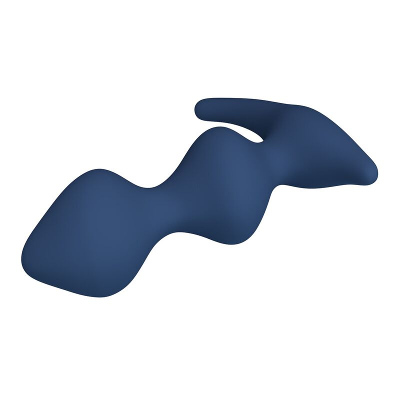 Mr Play-Plug anale Silicone ergonomico Blu · Giocattoli anali (immagine 4)