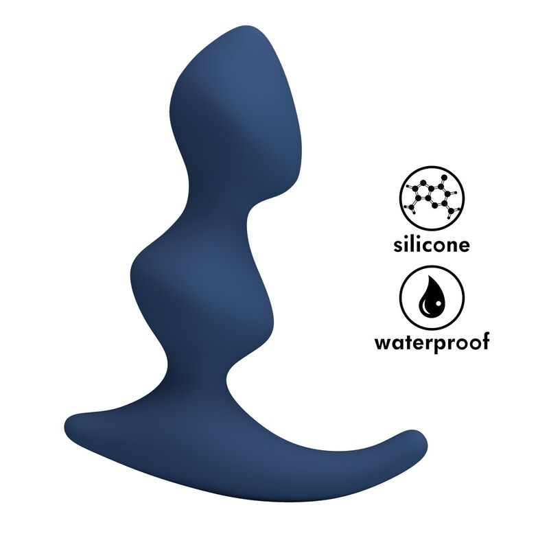 Mr Play-Plug anale Silicone ergonomico Blu · Giocattoli anali