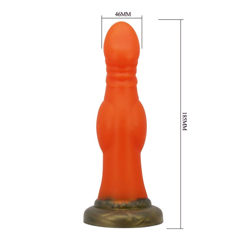 Power Monsters-Blazeheart Charger Dildo Fantasy 18,5 cm · Dildo & Stimolatori (immagine 6)
