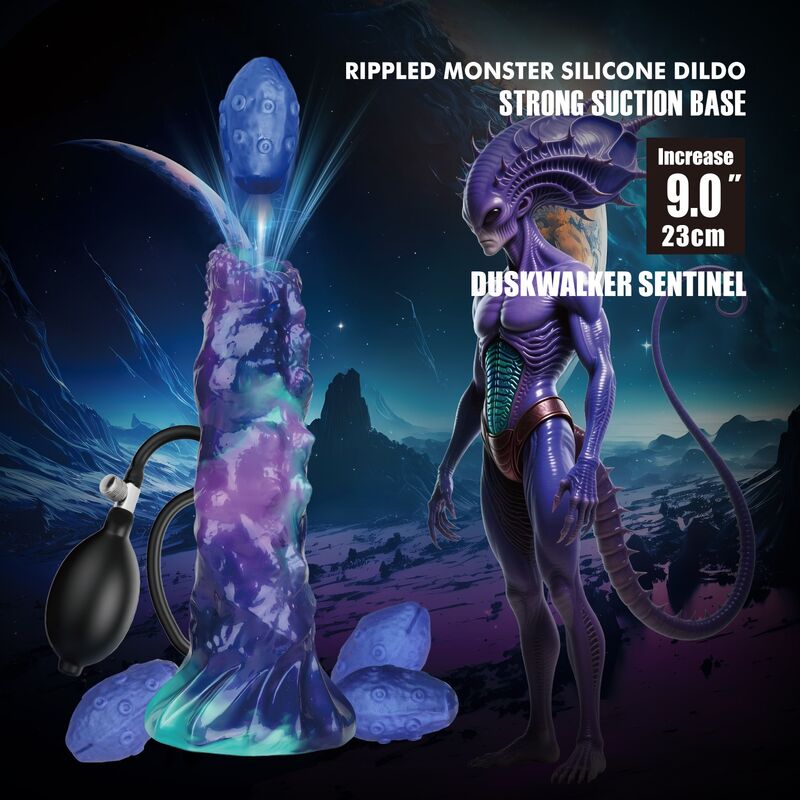 Power Monsters-Duskwalker Sentinel Gonfiabile Dildo 23 cm 3 Power Monsters-Duskwalker Sentinel Gonfiabile Dildo 23 cm · Dildo & Stimolatori (imaginea 3)