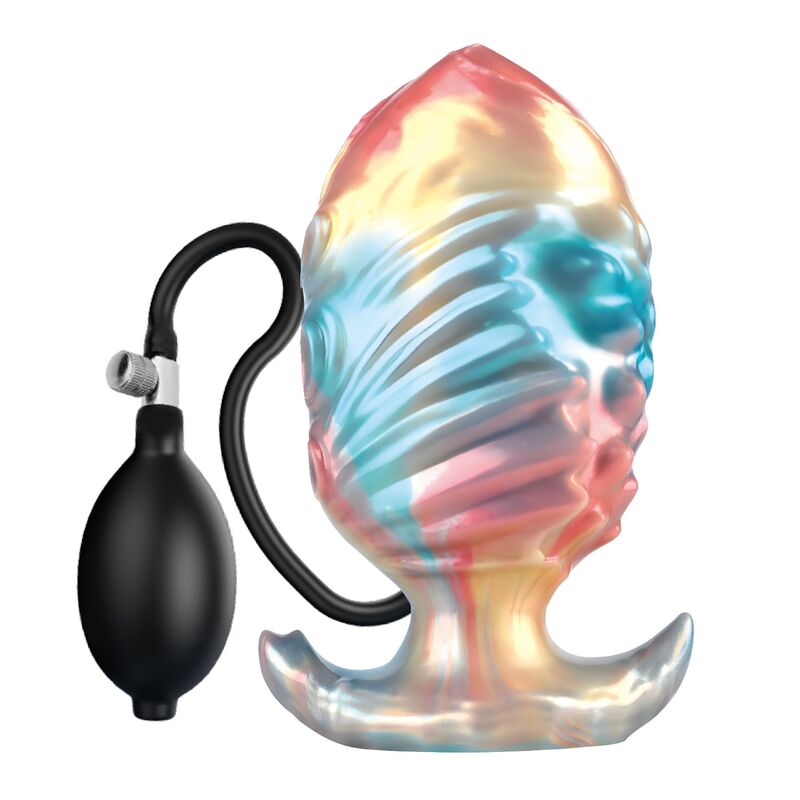 Power Monsters-Ebon Leviathan Plug anale Gonfiabile 18 cm 1 Power Monsters-Ebon Leviathan Plug anale Gonfiabile 18 cm · Giocattoli anali
