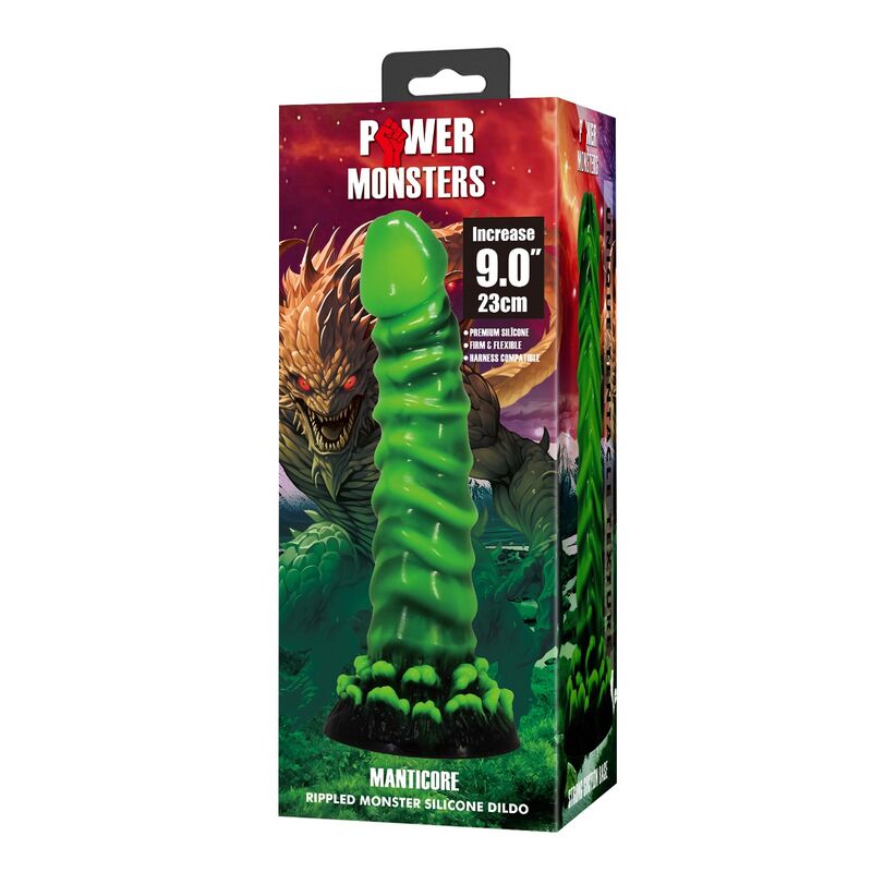 Power Monsters-Manticore Dildo Fantasy Silicone 23 cm · Dildo & Stimolatori (imaginea 8)