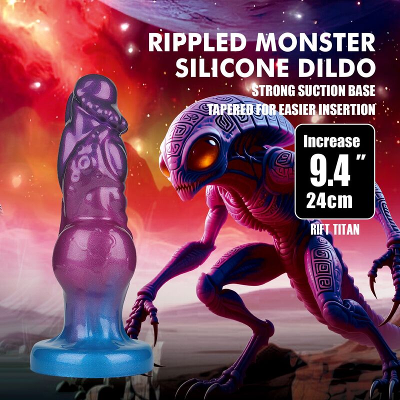 Power Monsters-Rift Titanio Gonfiabile Dildo 24 cm · Dildo & Stimolatori (imaginea 4)