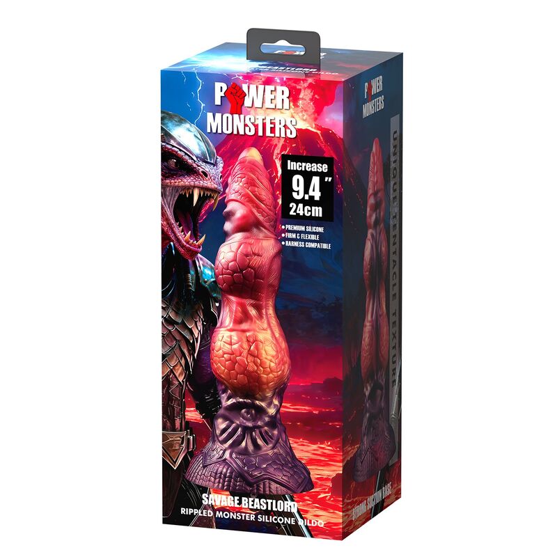 Power Monsters-Savage Beastlord Dildo Fantasy 24 cm 6 Power Monsters-Savage Beastlord Dildo Fantasy 24 cm · Dildo & Stimolatori (imaginea 6)