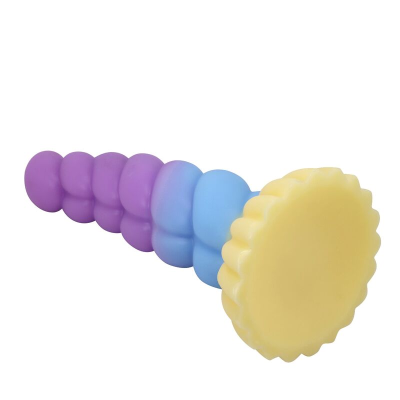 Power Monsters-Unicorno Tricolore Dildo Fantasy 22 cm · Dildo & Stimolatori (immagine 8)