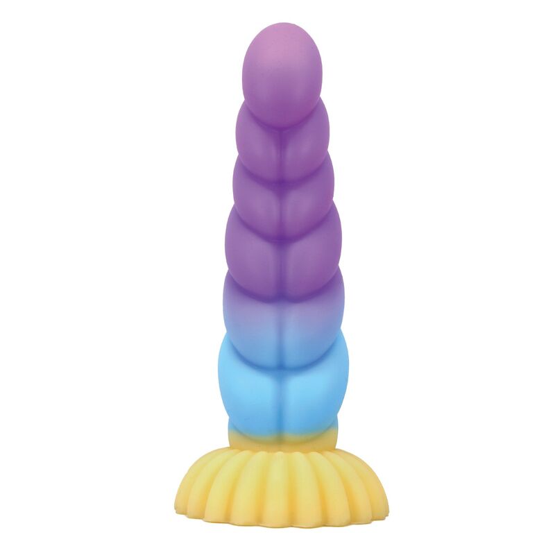 Power Monsters-Unicorno Tricolore Dildo Fantasy 22 cm · Dildo & Stimolatori (immagine 5)