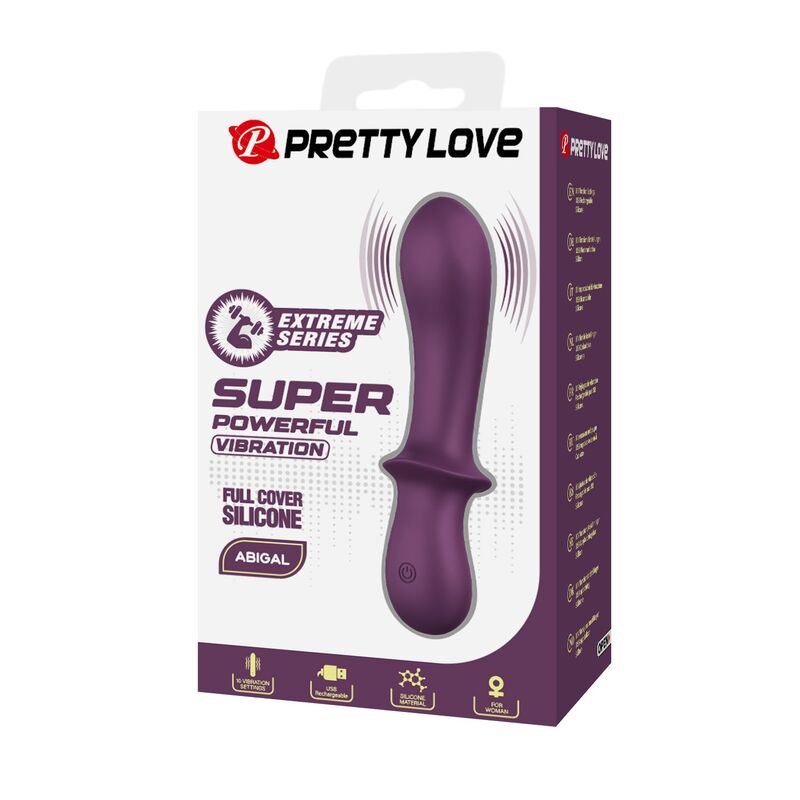 Pretty Love-Abigail Vibratore Ricaricabile 10 Funzioni Viola 4 Pretty Love-Abigail Vibratore Ricaricabile 10 Funzioni Viola · Vibratori (immagine 4)
