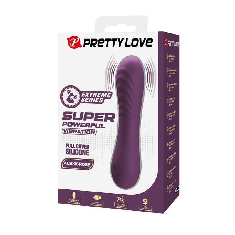 Pretty Love-Alexisrose Vibratore Ricaricabile 10 Funzioni Viola 6 Pretty Love-Alexisrose Vibratore Ricaricabile 10 Funzioni Viola · Vibratori (imaginea 6)