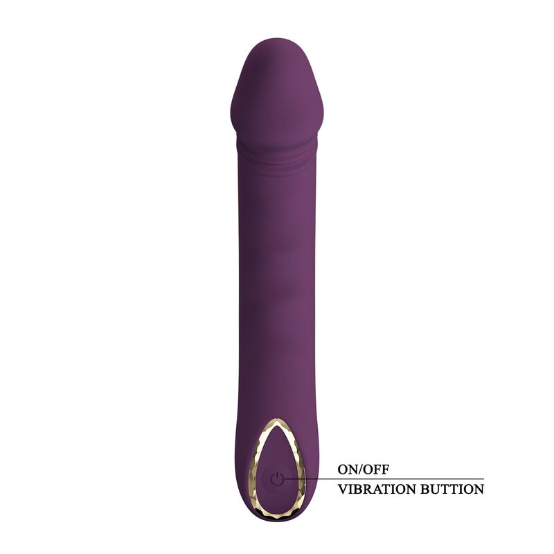 Pretty Love-Amara Vibratore Ricaricabile 10 Funzioni Viola · Vibratori (imaginea 10)