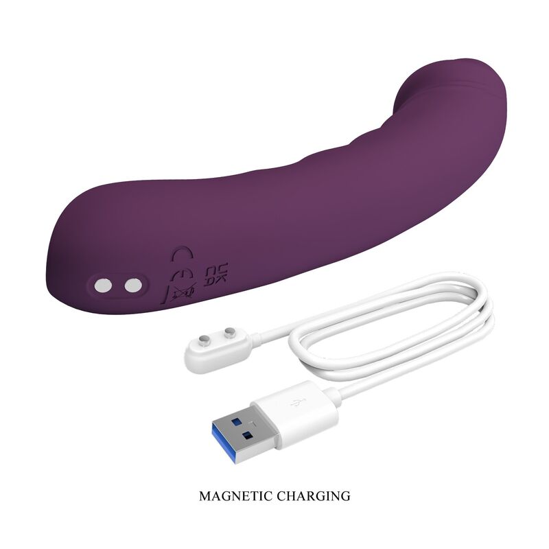 Pretty Love-Amara Vibratore Ricaricabile 10 Funzioni Viola · Vibratori (imaginea 7)