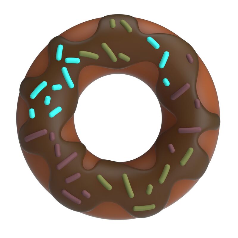 Pretty Love-Super Donut Anello per Pene in Silicone