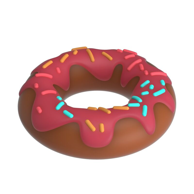 Pretty Love-Super Donut Anello per Pene in Silicone · Anelli & Guaine per pene (imaginea 11)