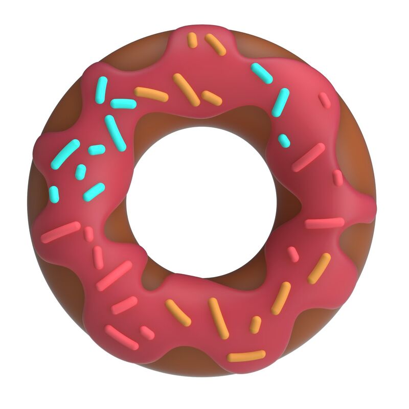 Pretty Love-Super Donut Anello per Pene in Silicone · Anelli & Guaine per pene (imaginea 8)