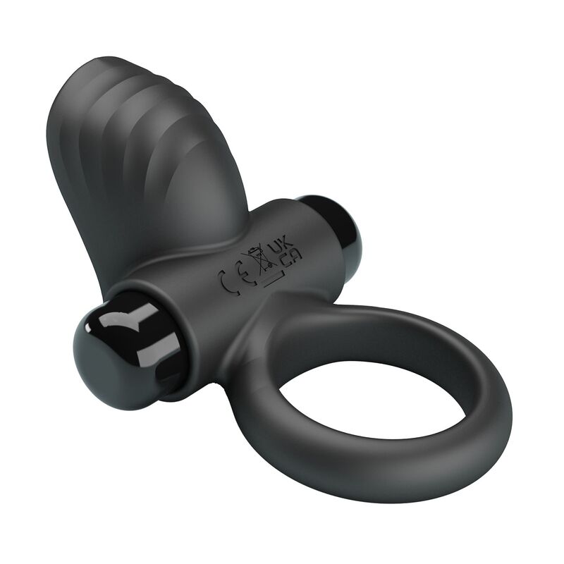 Pretty Love-Adrien Anello Vibratore 10 Funzioni Nero · Anelli & Guaine per pene (imaginea 7)