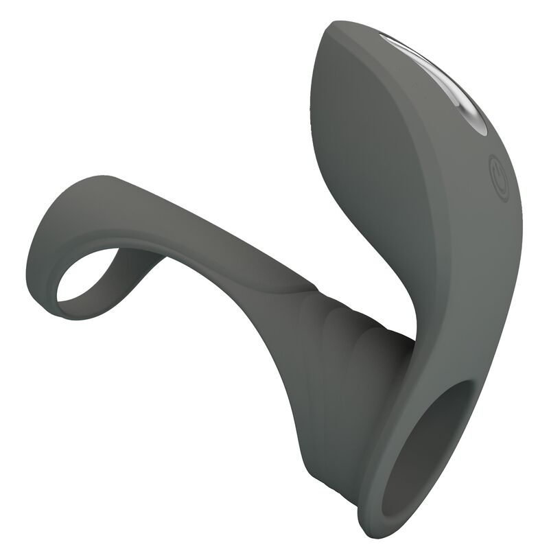 Pretty Love-Anello vibrante ricaricabile con doppio stimolo · Anelli & Guaine per pene (imaginea 6)