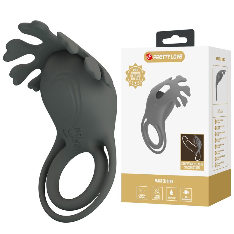 Pretty Love-Anello per il pene con stimolatore · Anelli & Guaine per pene (imaginea 3)