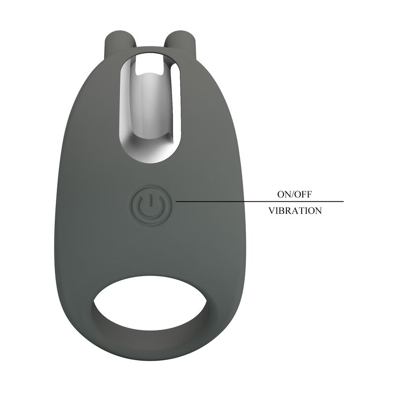 Pretty Love-Anello vibrante ricaricabile con stimolatore coniglio 8 Pretty Love-Anello vibrante ricaricabile con stimolatore coniglio · Anelli & Guaine per pene (imaginea 8)
