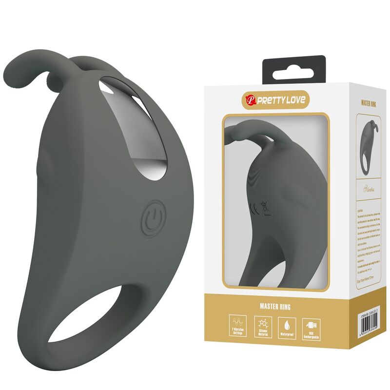 Pretty Love-Anello vibrante ricaricabile con stimolatore coniglio 10 Pretty Love-Anello vibrante ricaricabile con stimolatore coniglio · Anelli & Guaine per pene (imaginea 10)
