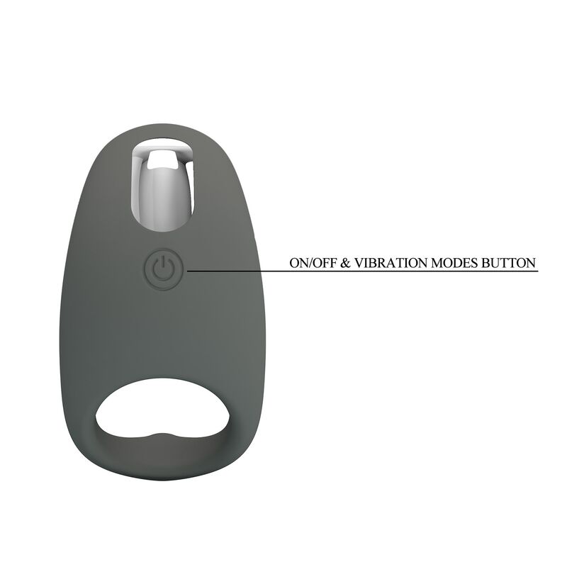 Pretty Love-Anello vibrante ricaricabile in silicone morbido 7 Pretty Love-Anello vibrante ricaricabile in silicone morbido · Anelli & Guaine per pene (imaginea 7)