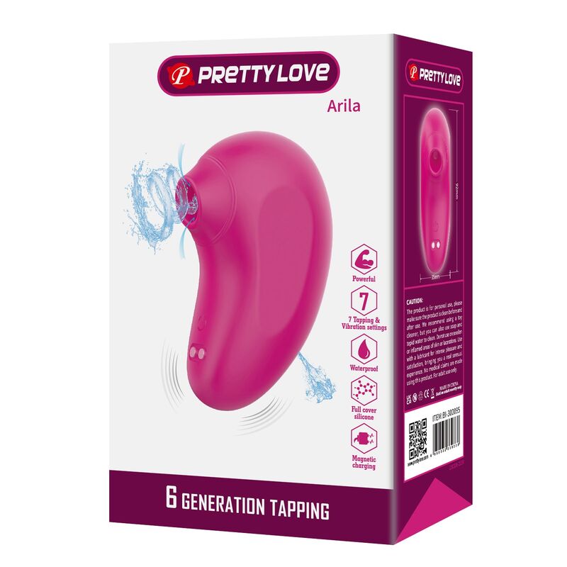 Pretty Love-Arila Stimolatore con Suzione e Vibrazione Rosa 5 Pretty Love-Arila Stimolatore con Suzione e Vibrazione Rosa · Vibratori (imaginea 5)