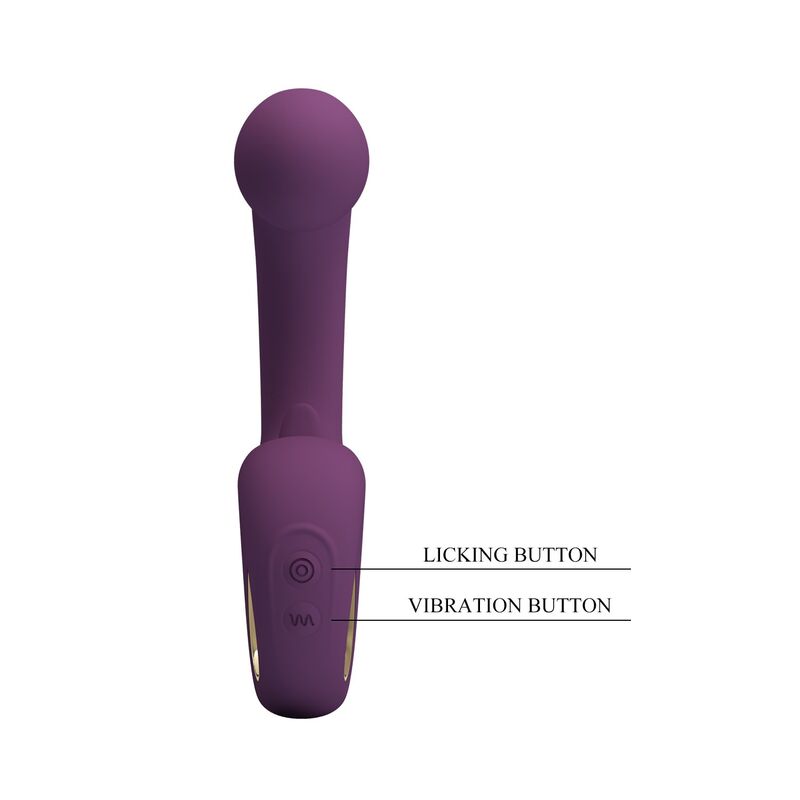 Pretty Love-Brynnlee Vibratore con stimolatore orale Viola · Vibratori (immagine 4)