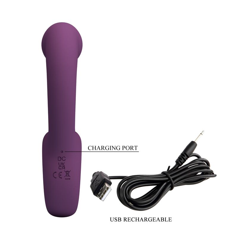 Pretty Love-Brynnlee Vibratore con stimolatore orale Viola · Vibratori (immagine 2)