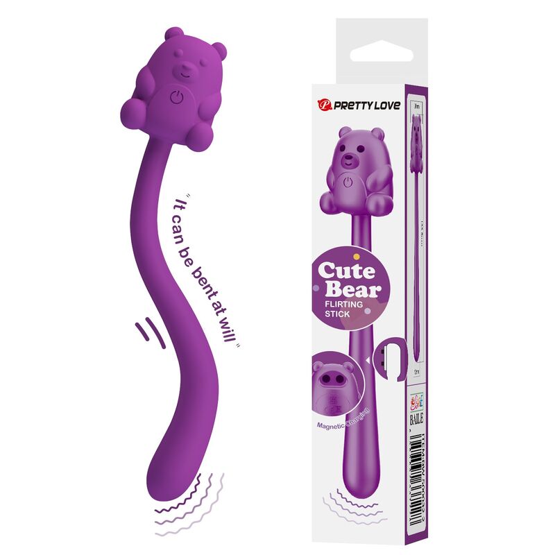 Pretty Love-Cute Bear Vibratore Flessibile Ricaricabile 9 Pretty Love-Cute Bear Vibratore Flessibile Ricaricabile · Vibratori (imaginea 9)