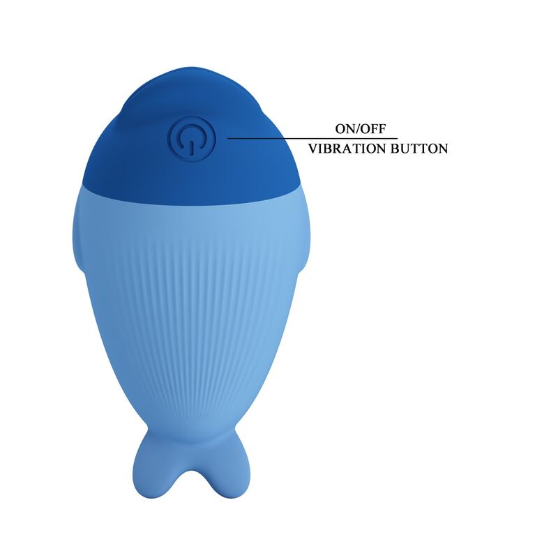 Pretty Love-Dolphin Mini Vibratore Ricaricabile Blu · Vibratori (immagine 7)