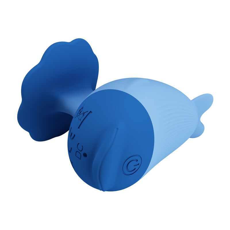 Pretty Love-Dolphin Mini Vibratore Ricaricabile Blu · Vibratori (immagine 6)