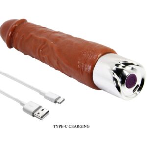 Pretty Love-Duke Vibratore Realistico 23,5 cm Marrone · Vibratori (immagine 3)