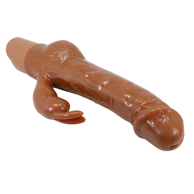 Pretty Love-Ellison Vibrator Rabbit Realist 22,6 cm Marrone · Vibratori (imaginea 4)