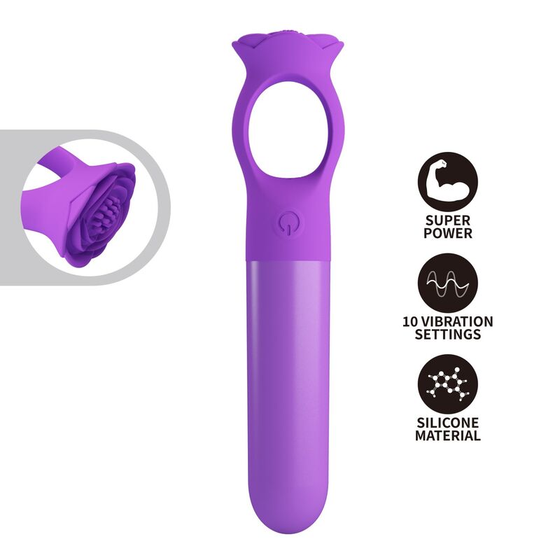 Pretty Love-Giana Mini vibratore ricaricabile Viola 9 Pretty Love-Giana Mini vibratore ricaricabile Viola · Vibratori (imaginea 9)