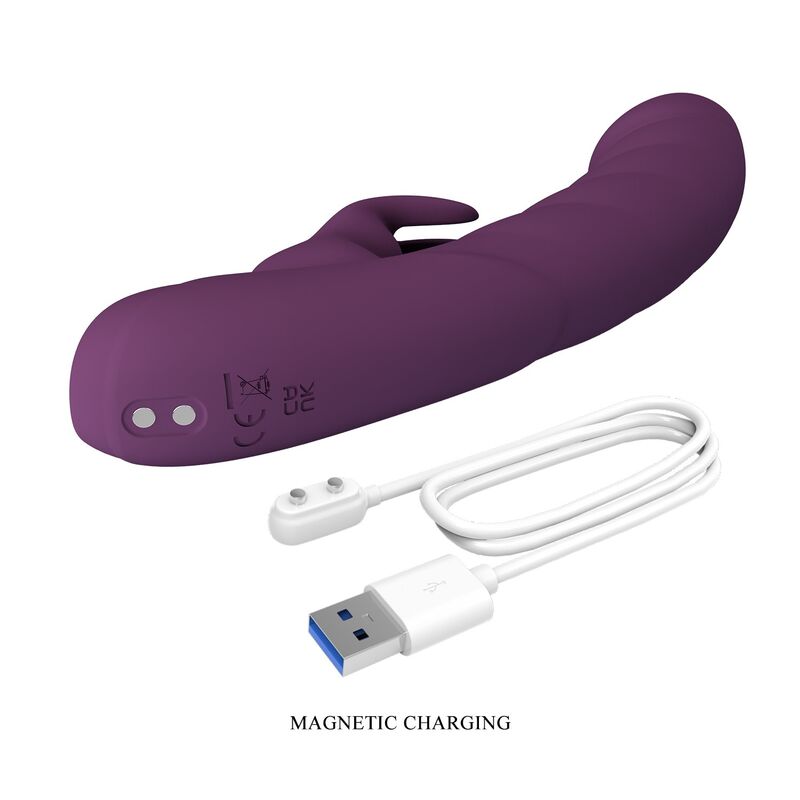 Pretty Love-Harper Vibratore Rabbit 10 Funzioni Viola · Vibratori (immagine 5)
