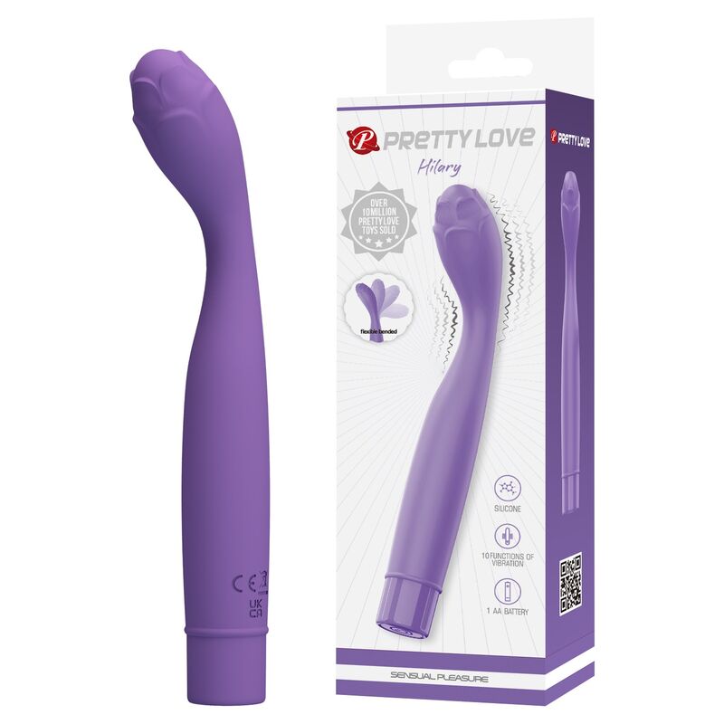 Pretty Love-Henry Vibratore Flessibile Punto G Viola · Vibratori