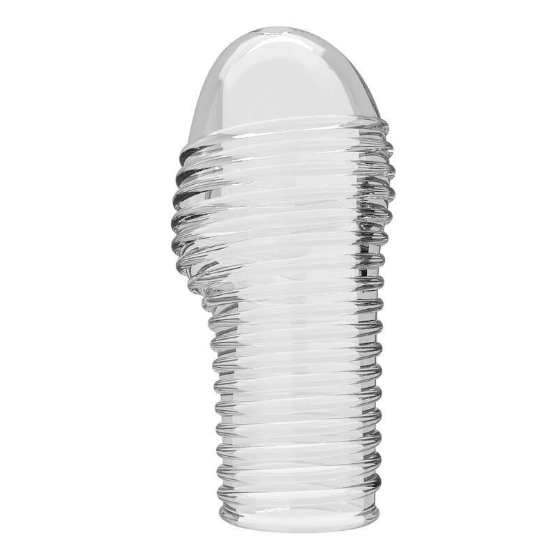 Pretty Love-Hottt Guaina Textured per Pene Trasparente · Anelli & Guaine per pene (imaginea 3)