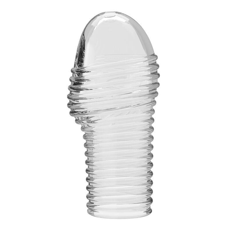Pretty Love-Hottt Guaina Textured per Pene Trasparente · Anelli & Guaine per pene (imaginea 8)